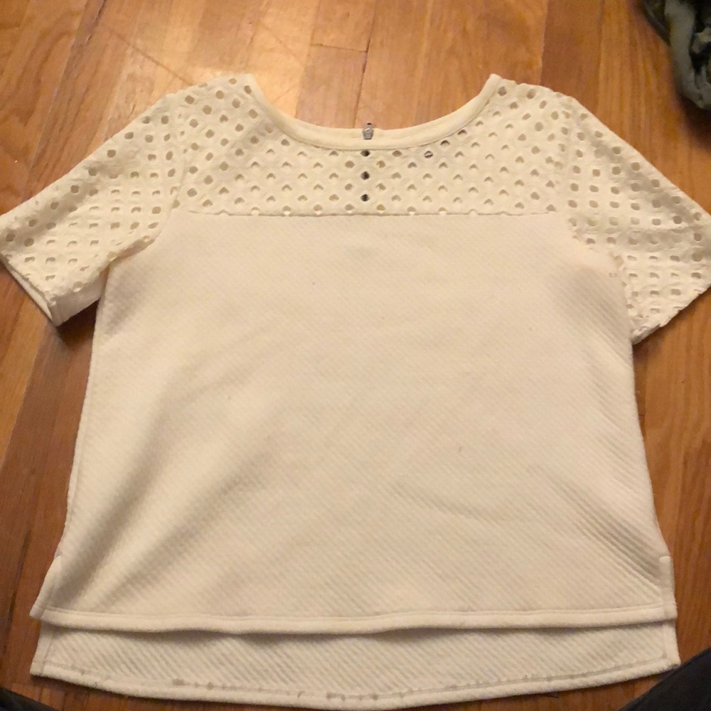 White fancy shirt